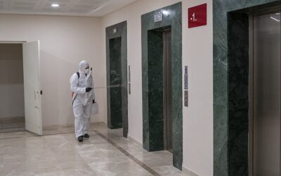 Como proteger condomínios comerciais e residenciais? Veja dicas de desinfecção de superfícies!