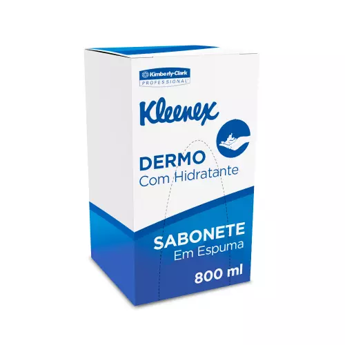 Kleenex dermo foam sabonete espuma manual - 6 x 800ml