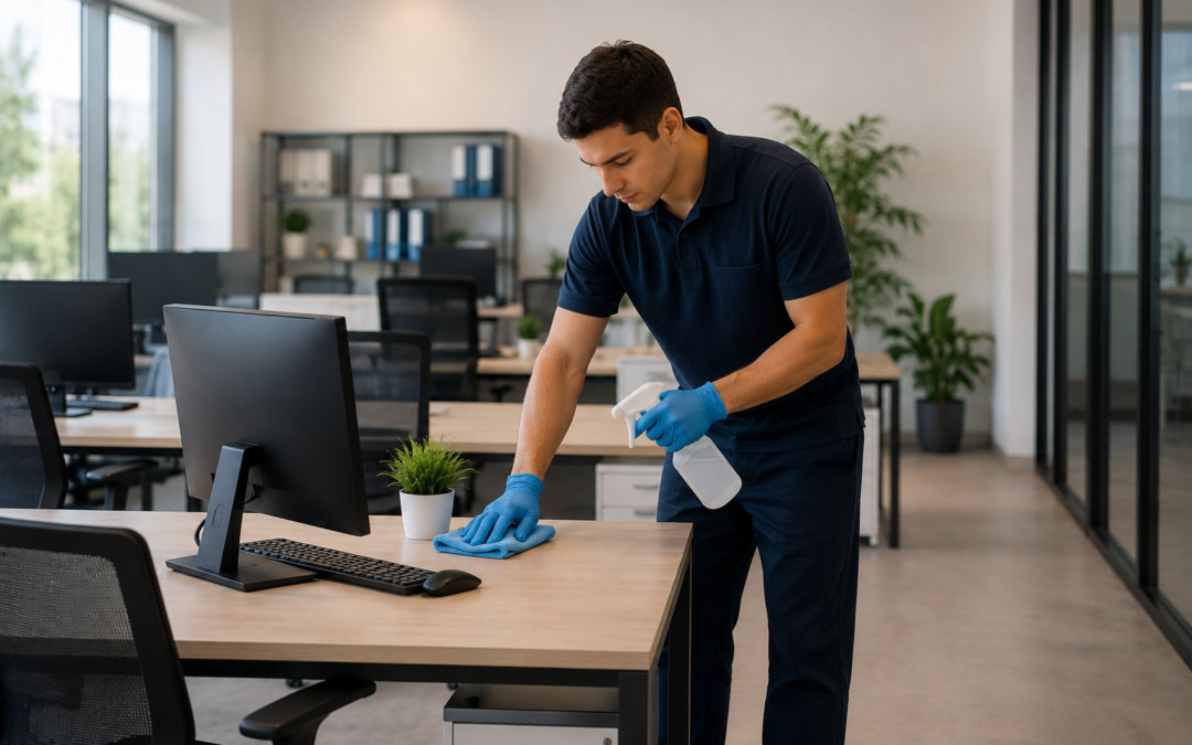 Desinfecção em Ambientes de Trabalho Desorganizados: Estratégias para Manter a Higiene