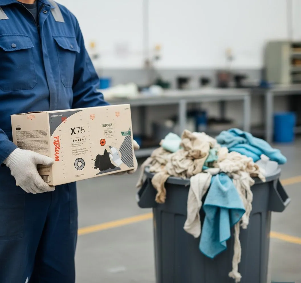 Por que o pano de limpeza WypAll é indispensável em ambientes com alto risco de contaminação?