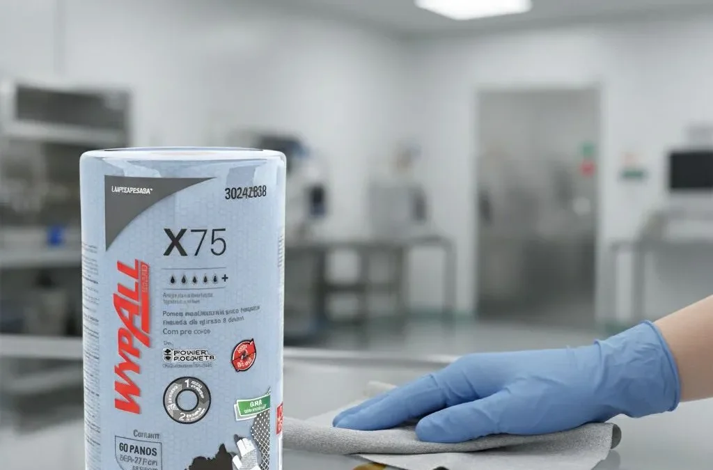 WypAll: a solução de alta performance que substitui de vez trapos e estopas na limpeza em indústria