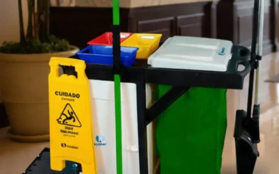 5 benefícios imediatos ao adotar o Carro Funcional Linha Utility na rotina de limpeza profissional