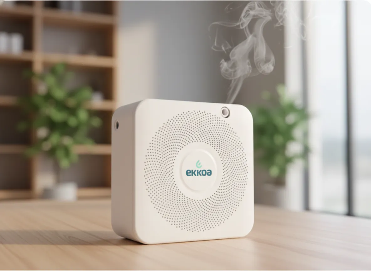 EKKOAIR-80: O difusor de ambientes compacto e poderoso