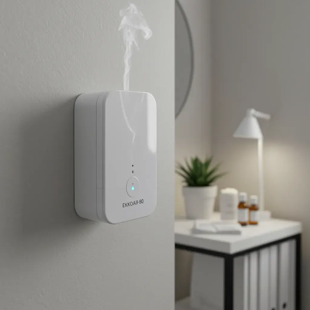 EKKOAIR-80: O difusor de ambientes compacto e poderoso