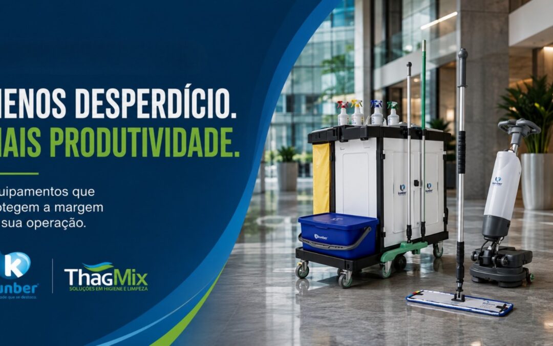 O equipamento errado pode estar consumindo a margem da sua operação de facilities